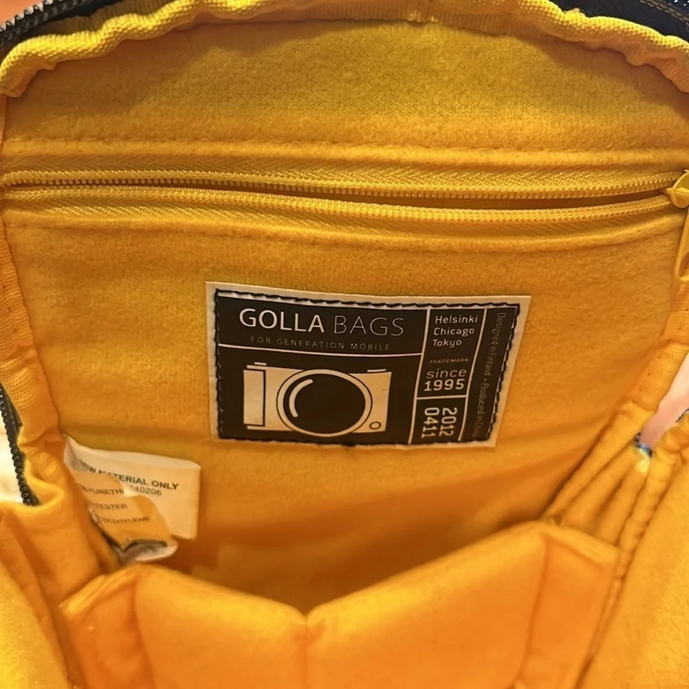 Golla Brown Leather Camera Bag